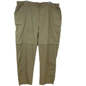 Mountain Club Convertible Cargo Pants Men 42 Nylon‎ Pockets Hiking Outdoor 30"